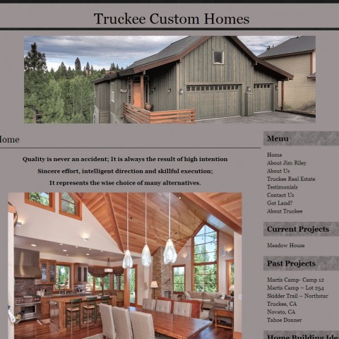 Truckee Custom Homes